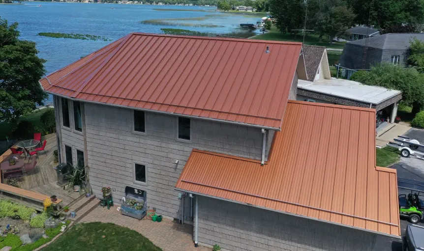 Commercial roof inspection documented in Bridgewater Club